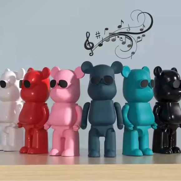 Wireless Speaker B3 Bear•Bluetooth Portable•PC Subwoofer•Blue or pink•New in box - Picture 2 of 5